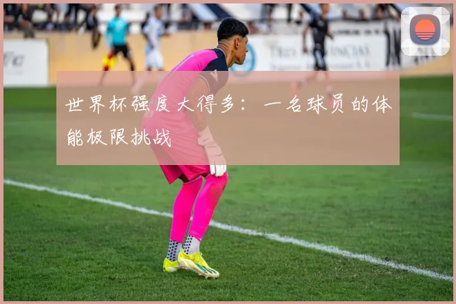 世界杯强度大得多：一名球员的体能极限挑战
